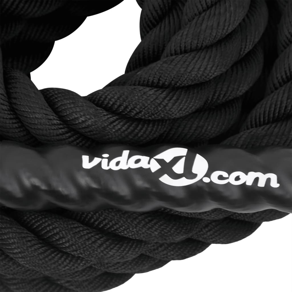 Battle Rope Zwart 4,5 Kg Polyester