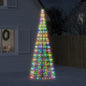 Led-Kerstboom Aan Vlaggenmast 3000 Leds Kleurrijk Multikleur