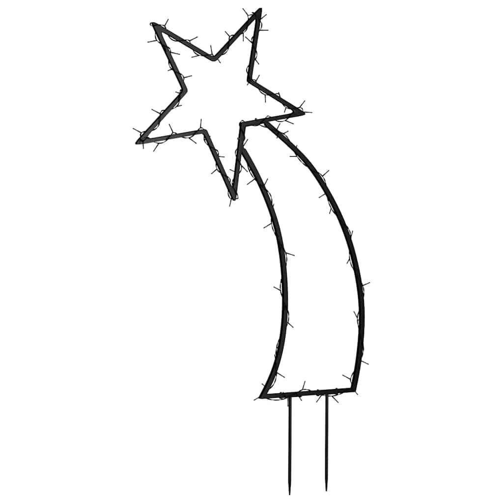 Kerstverlichting Meteoor Met Grondpinnen 80 Led's