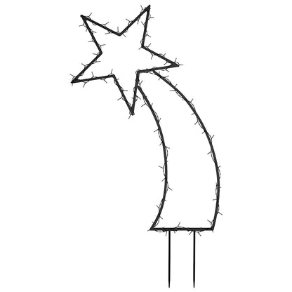 Kerstverlichting Meteoor Met Grondpinnen 80 Led's