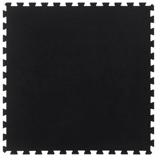 Rubbertegel 12 Mm 100X100 Cm Zwart