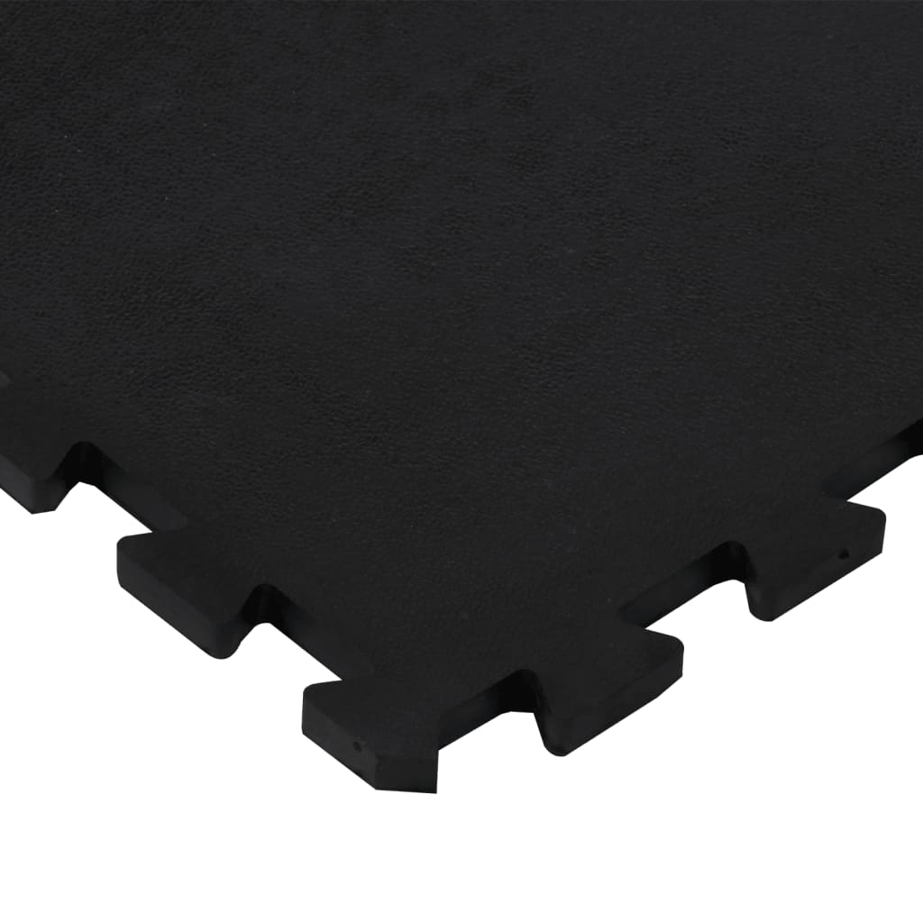 Rubbertegel 12 Mm 100X100 Cm Zwart