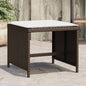 Tuinkrukken Met Kussens 41X41X36 Cm Poly Rattan