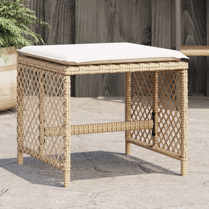 Tuinkrukken Kussens 41X41X36 Cm Poly Rattan