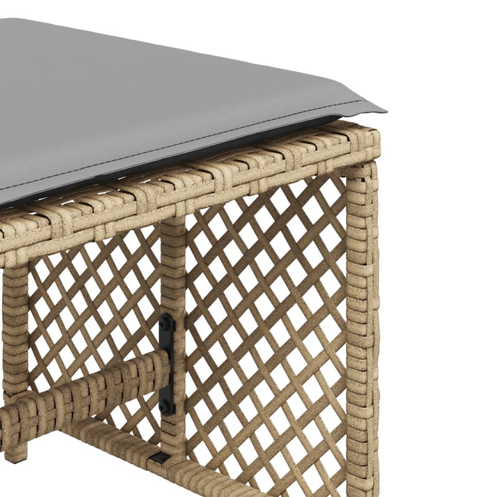 Tuinkrukken Kussens 41X41X36 Cm Poly Rattan