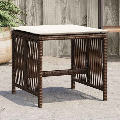 Tuinkrukken Kussens 41X41X36 Cm Poly Rattan