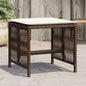 Tuinkrukken Kussens 41X41X36 Cm Poly Rattan