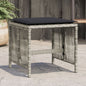 Tuinkrukken Kussens 41X41X36 Cm Poly Rattan