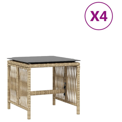 Tuinkrukken Kussens 41X41X36 Cm Poly Rattan