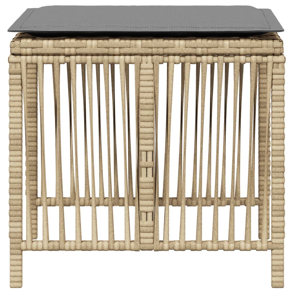 Tuinkrukken Kussens 41X41X36 Cm Poly Rattan