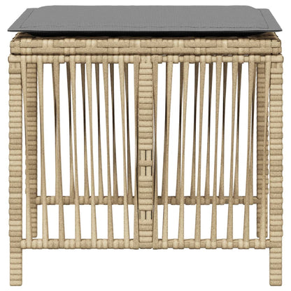 Tuinkrukken Kussens 41X41X36 Cm Poly Rattan