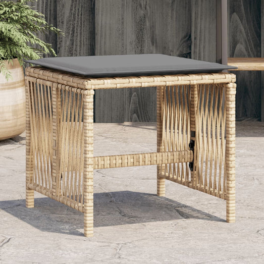Tuinkrukken Kussens 41X41X36 Cm Poly Rattan