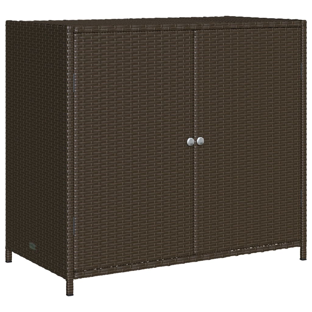 Tuinkast 83X45X76 Cm Poly Rattan