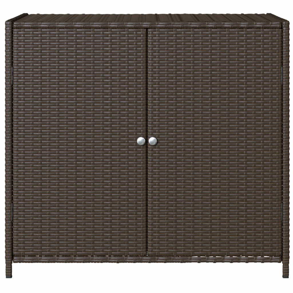 Tuinkast 83X45X76 Cm Poly Rattan