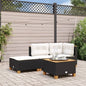 Tuinkruk Met Kussen 63,5X56X32 Cm Poly Rattan