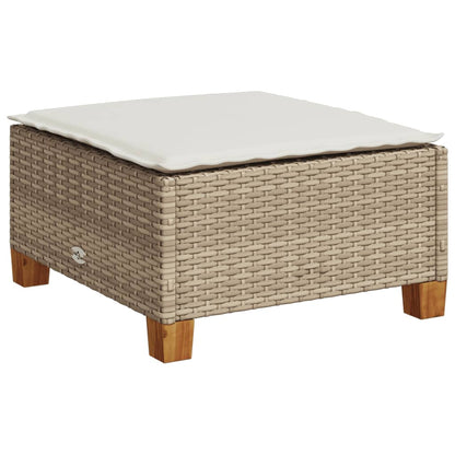 Tuinkruk Met Kussen 63,5X56X32 Cm Poly Rattan