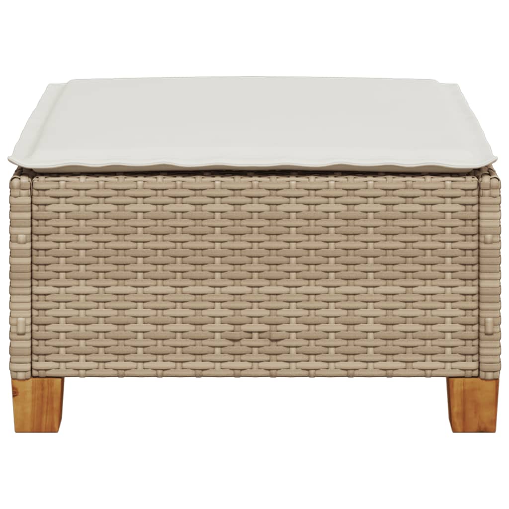 Tuinkruk Met Kussen 63,5X56X32 Cm Poly Rattan