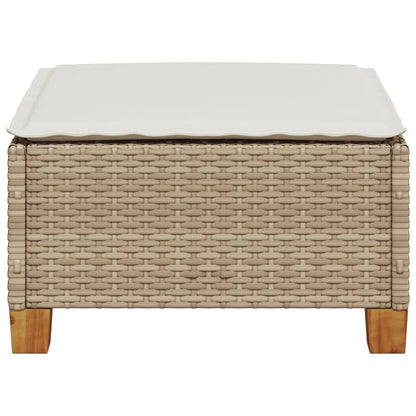 Tuinkruk Met Kussen 63,5X56X32 Cm Poly Rattan