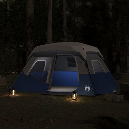 Tent Met Led 6-Persoons Snelontgrendeling Licht