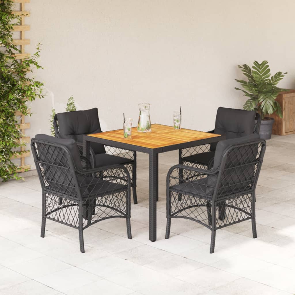 9-Delige Tuinset Poly Rattan