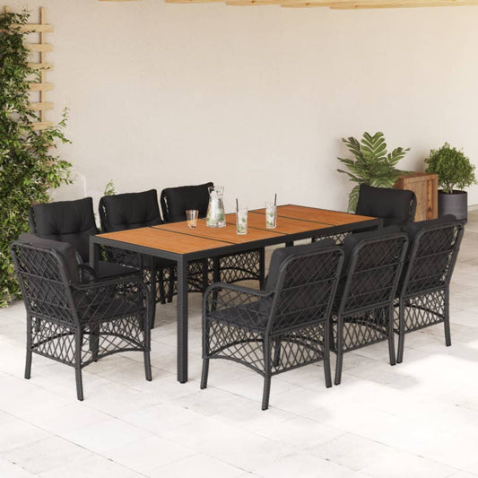 9-Delige Tuinset Poly Rattan
