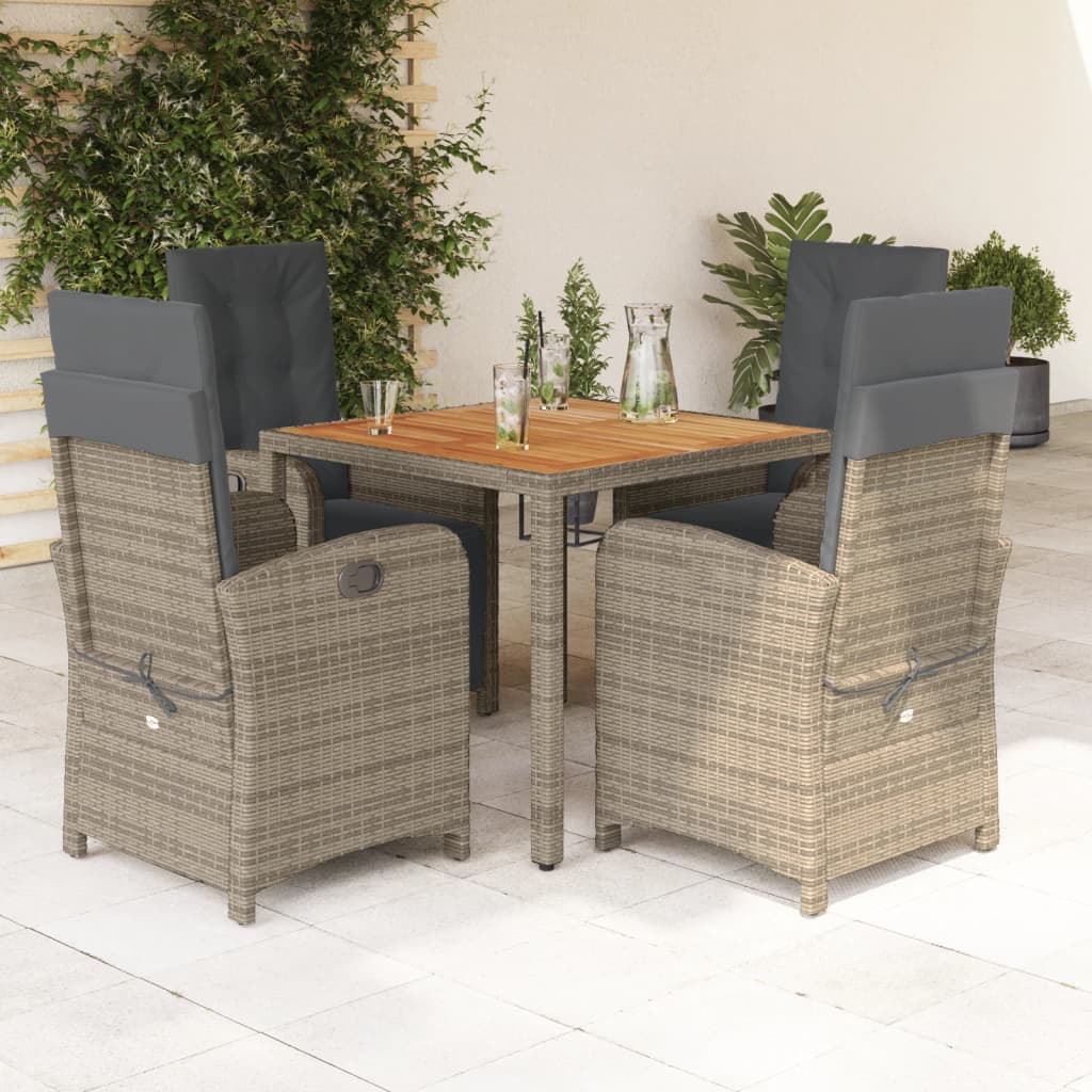 9-Delige Tuinset Poly Rattan