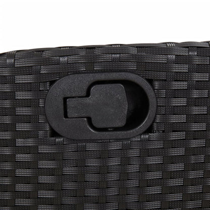 7-Delige Tuinset Met Kussens Poly Rattan