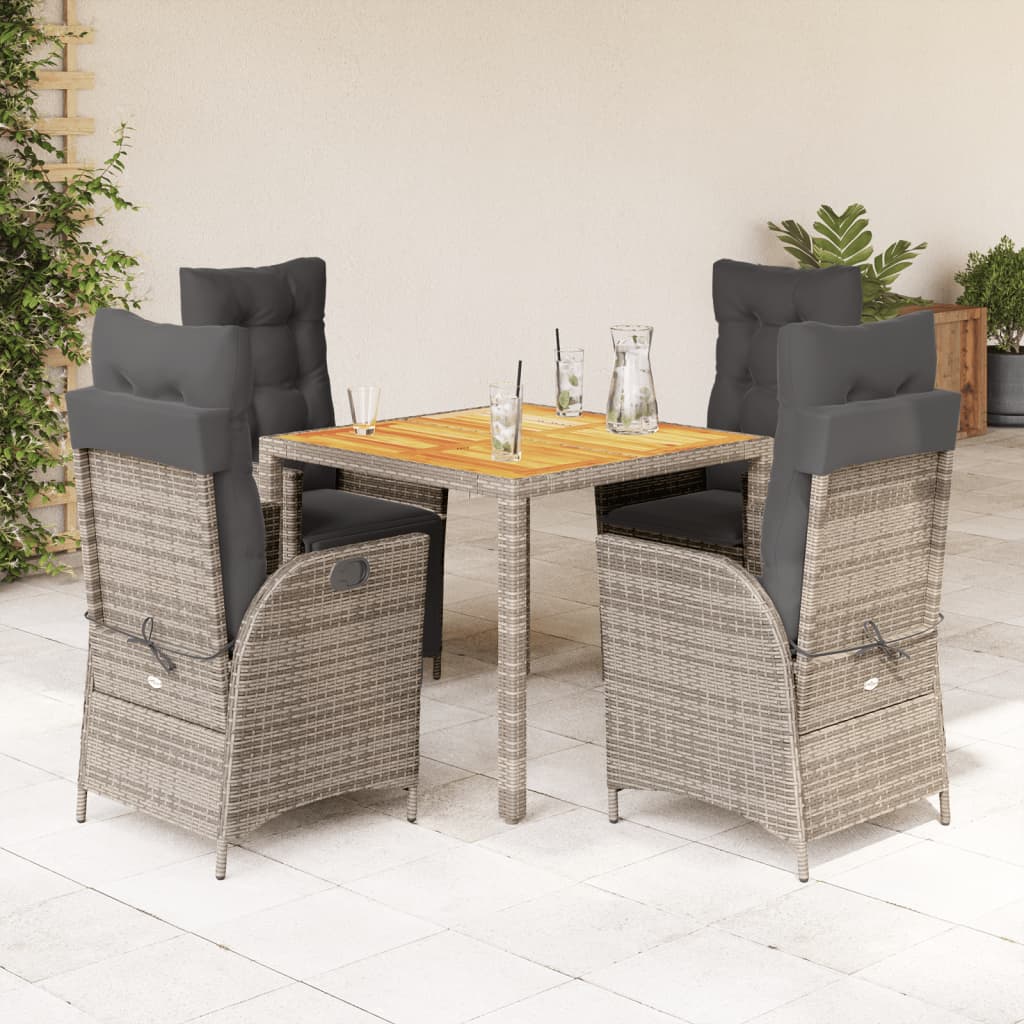 9-Delige Tuinset Poly Rattan