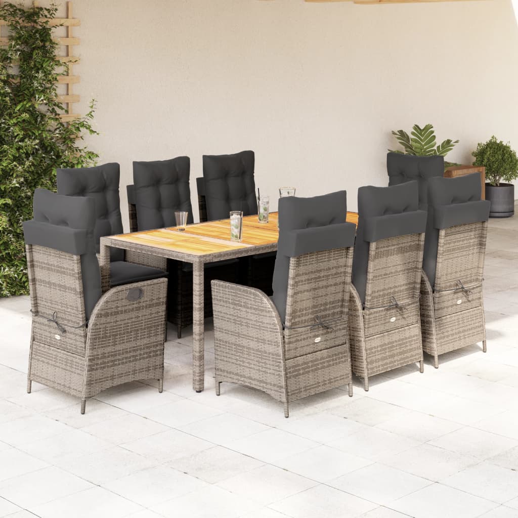 9-Delige Tuinset Poly Rattan