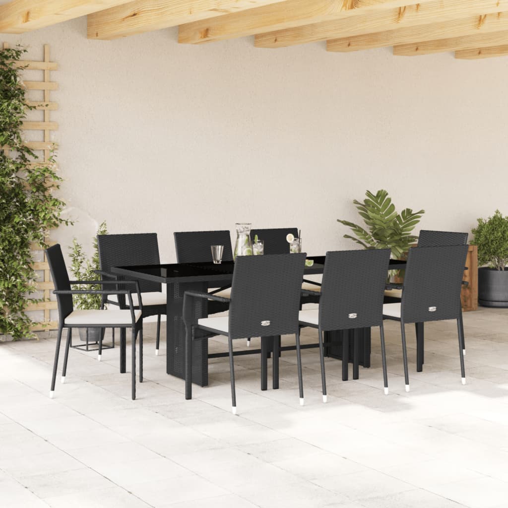 9-Delige Tuinset Poly Rattan