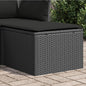 Tuinkruk Met Kussen 55X55X37 Cm Poly Rattan