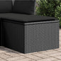 Tuinkruk Met Kussen 55X55X37 Cm Poly Rattan
