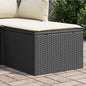 Tuinkruk Met Kussen 55X55X37 Cm Poly Rattan