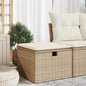 Tuinkruk Met Kussen 55X55X37 Cm Poly Rattan