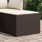 Tuinkruk Met Kussen 55X55X37 Cm Poly Rattan