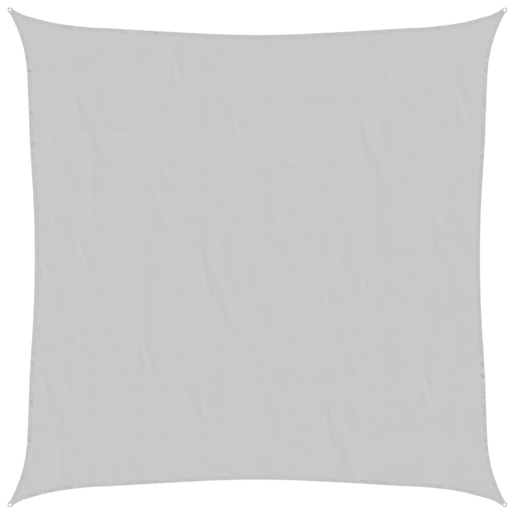 Zonnezeil 100% Polyester Oxford Lichtgrijs