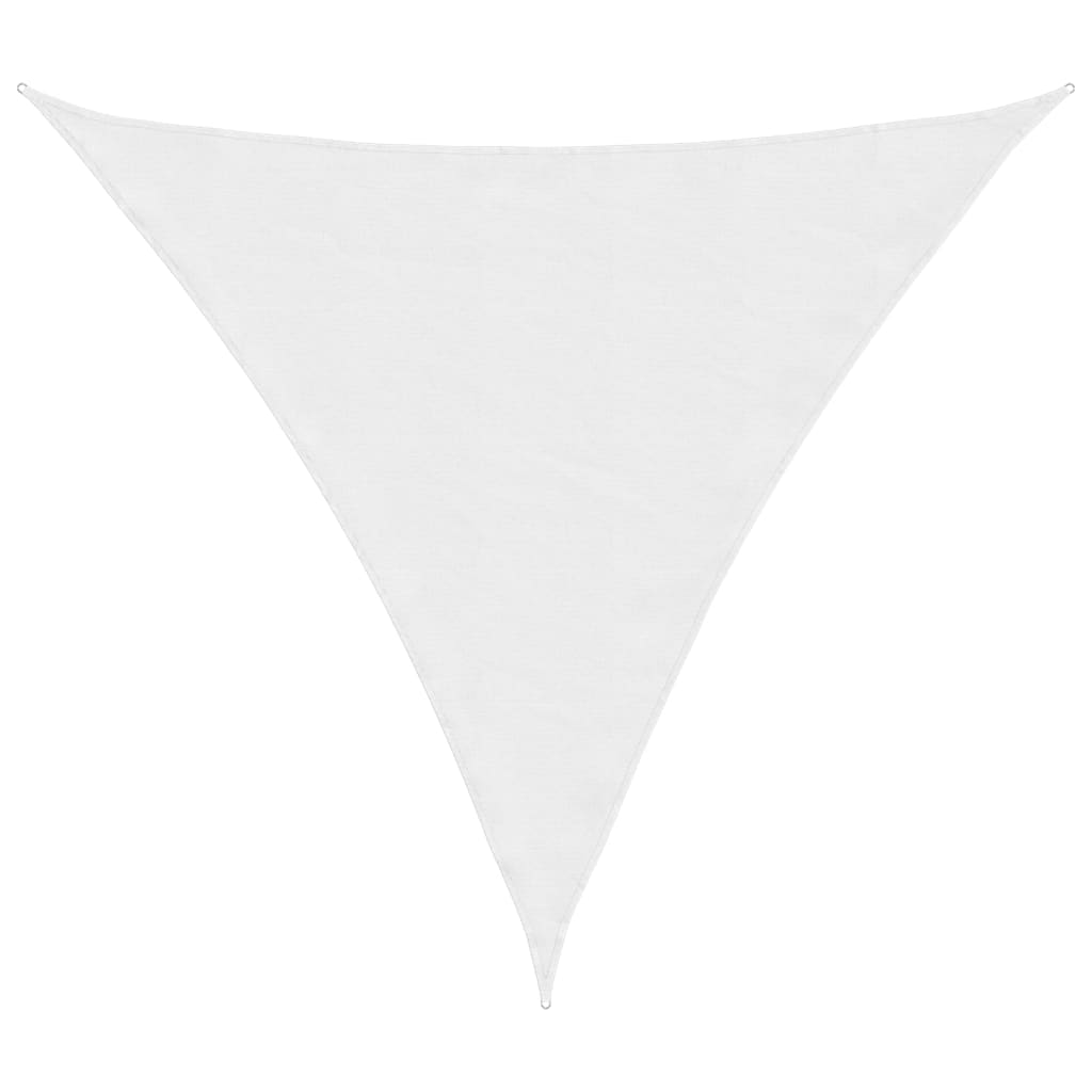 Zonnezeil 100% Polyester Oxford Wit