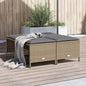 Tuinkrukken Met Kussens 4 St Poly Rattan