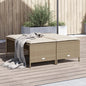 Tuinkrukken Met Kussens 4 St Poly Rattan