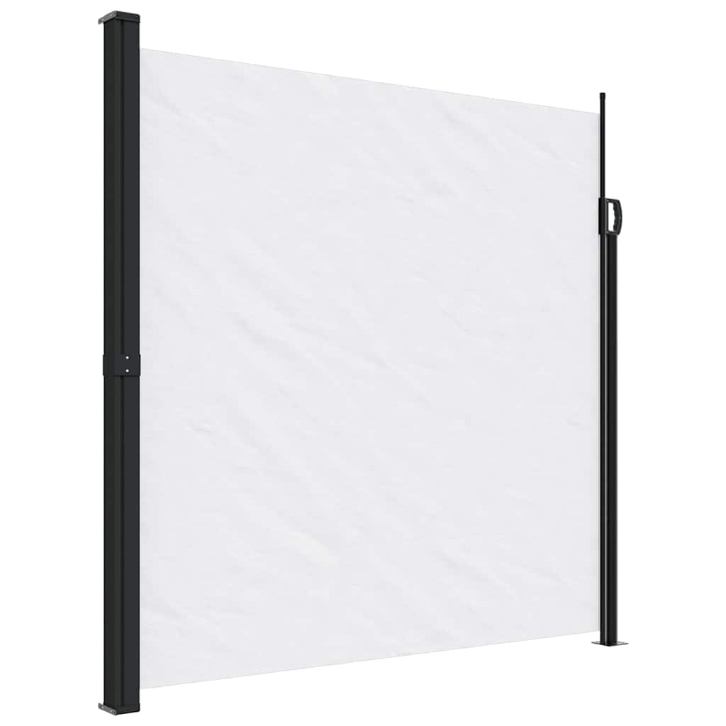 Windscherm Uittrekbaar Wit