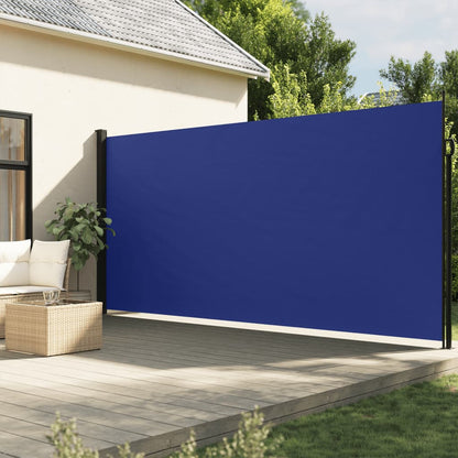 Windscherm Uittrekbaar Blauw