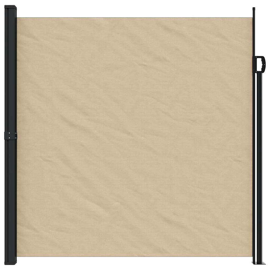 Windscherm Uittrekbaar Beige