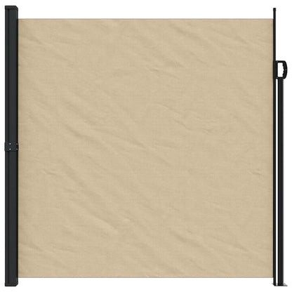 Windscherm Uittrekbaar Beige