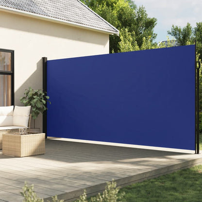 Windscherm Uittrekbaar Blauw