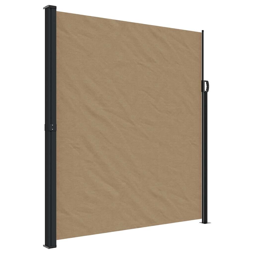 Windscherm Uittrekbaar Taupe