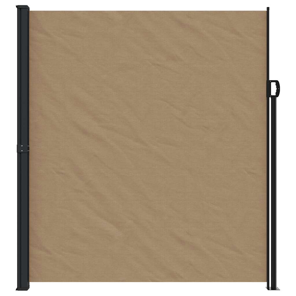 Windscherm Uittrekbaar Taupe