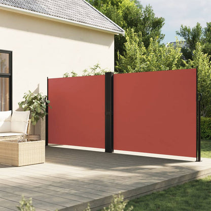 Windscherm Uittrekbaar Kleurig Terracotta