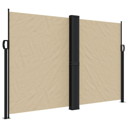 Windscherm Uittrekbaar Beige