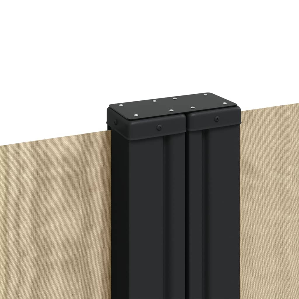 Windscherm Uittrekbaar Beige