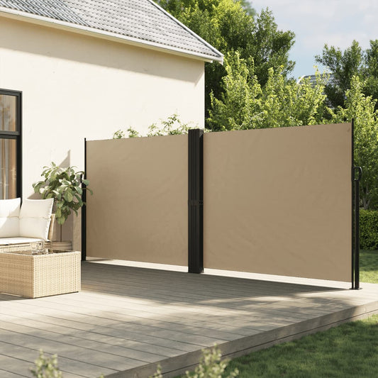 Windscherm Uittrekbaar Beige